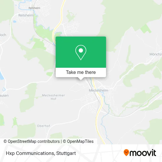 Hxp Communications map