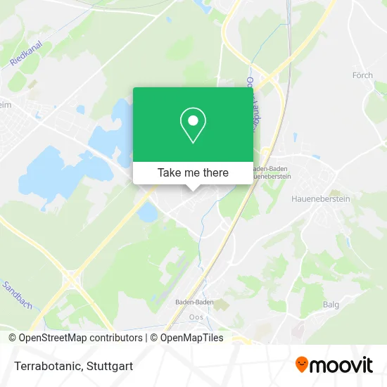 Terrabotanic map