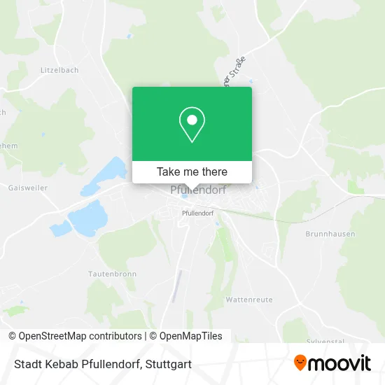 Stadt Kebab Pfullendorf map