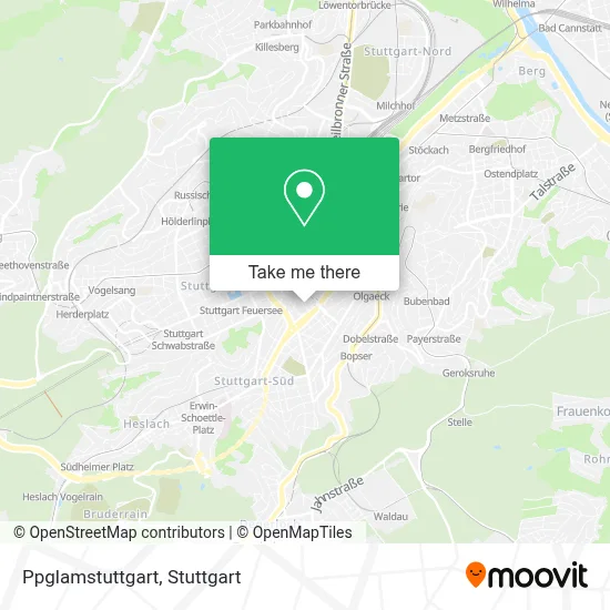 Ppglamstuttgart map