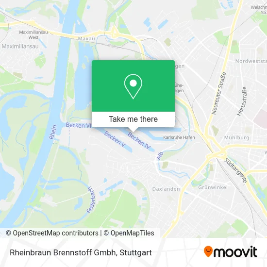 Rheinbraun Brennstoff Gmbh map