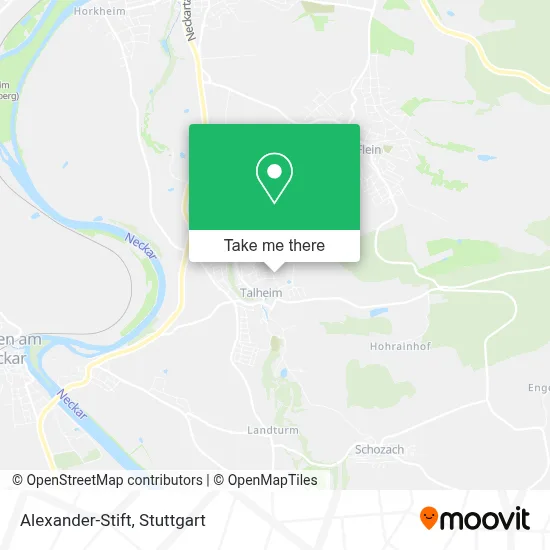 Alexander-Stift map