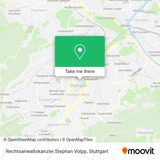 Rechtsanwaltskanzlei Stephan Volpp map