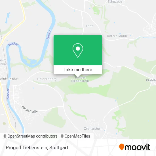 Progolf Liebenstein map