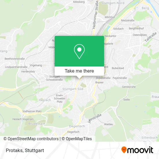 Protaks map
