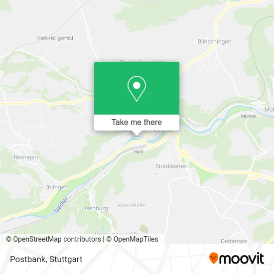 Postbank map