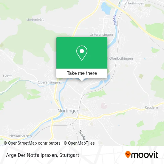 Arge Der Notfallpraxen map