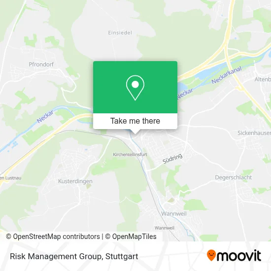 Risk Management Group map