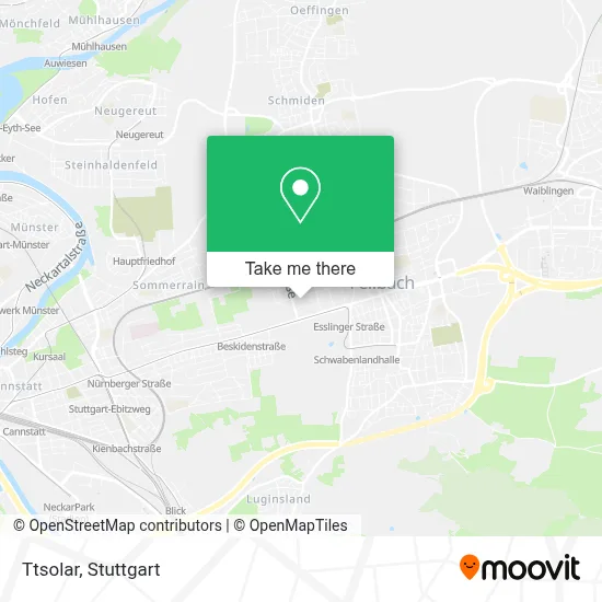 Ttsolar map