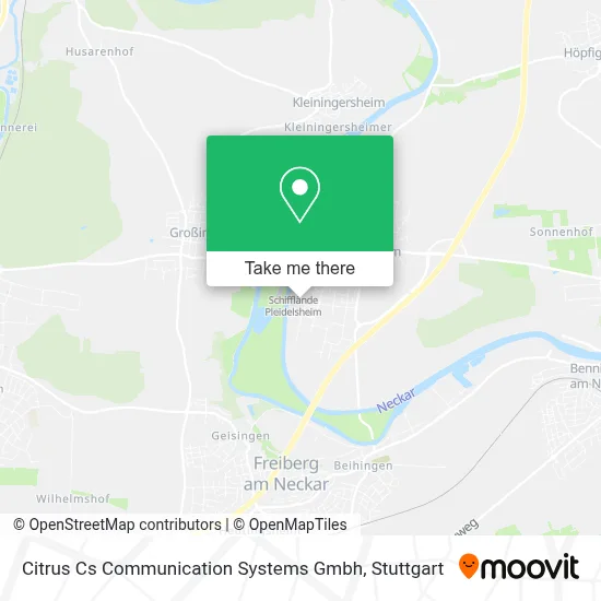 Citrus Cs Communication Systems Gmbh map