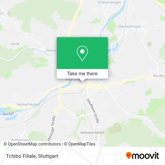 Tchibo Filiale map