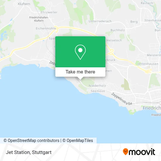 Jet Station map