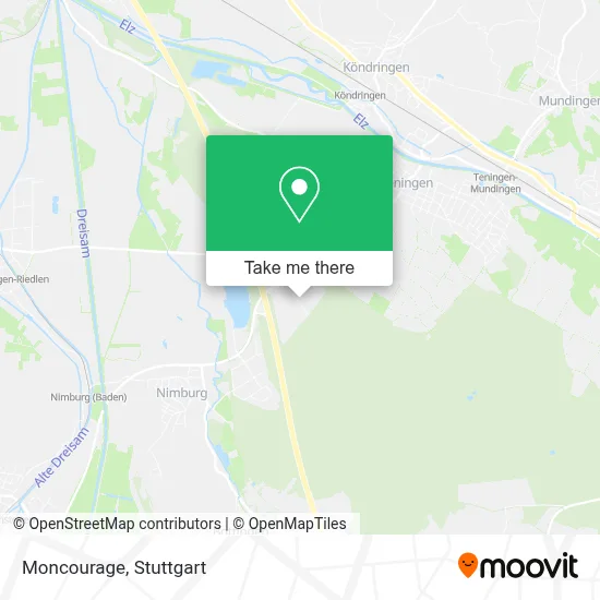 Moncourage map