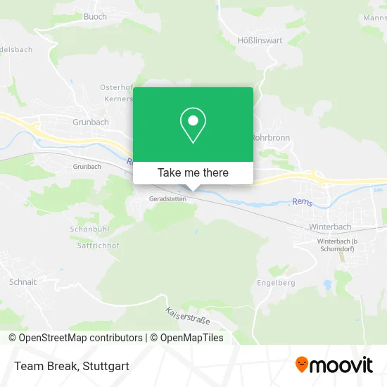Team Break map