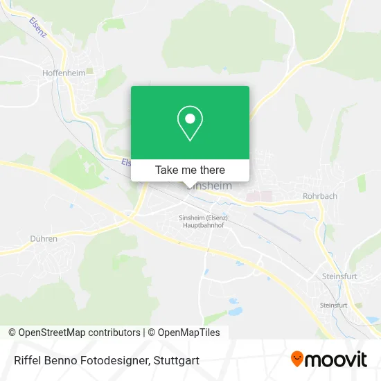 Riffel Benno Fotodesigner map