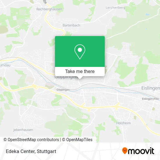 Edeka Center map
