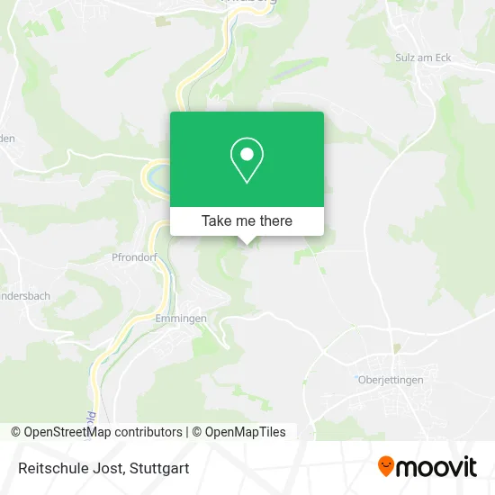 Reitschule Jost map