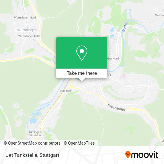 Jet Tankstelle map