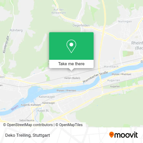 Deko Treiling map