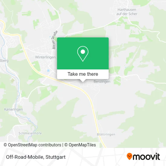 Off-Road-Mobile map