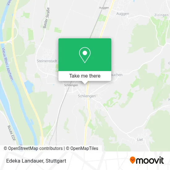 Edeka Landauer map