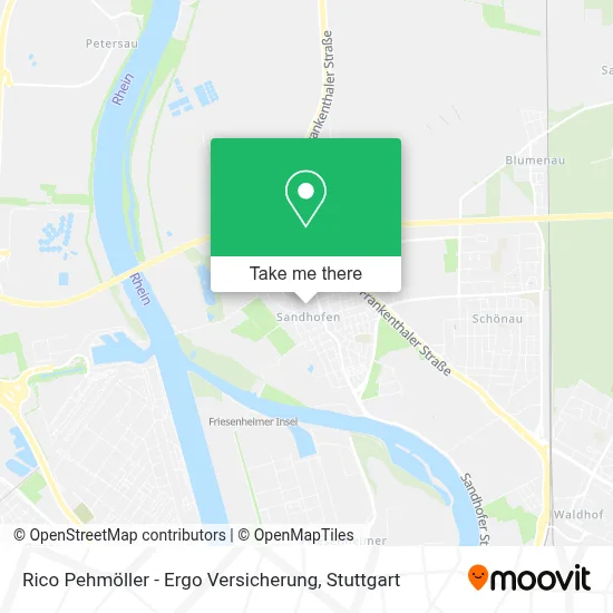 Rico Pehmöller - Ergo Versicherung map