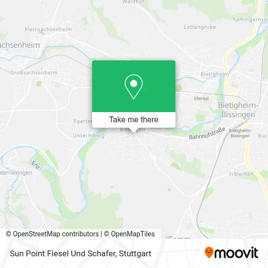Sun Point Fiesel Und Schafer map