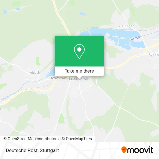 Deutsche Post map