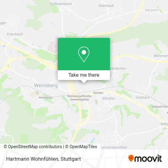 Hartmann Wohnfühlen map