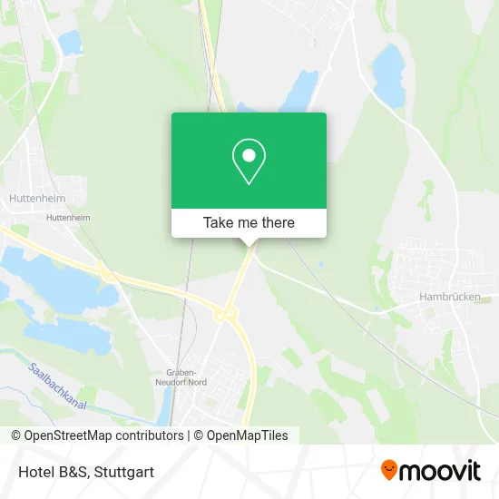 Hotel B&S map