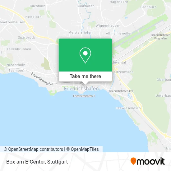 Box am E-Center map