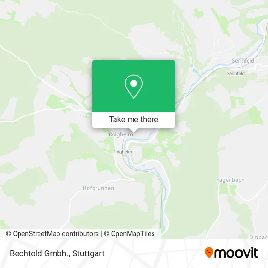 Bechtold Gmbh. map