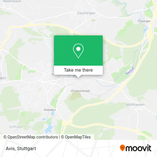 Avis map
