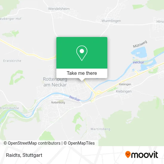Raidts map