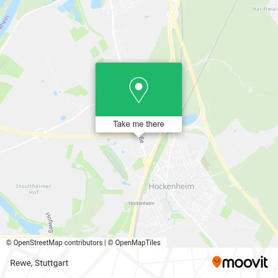 Rewe map