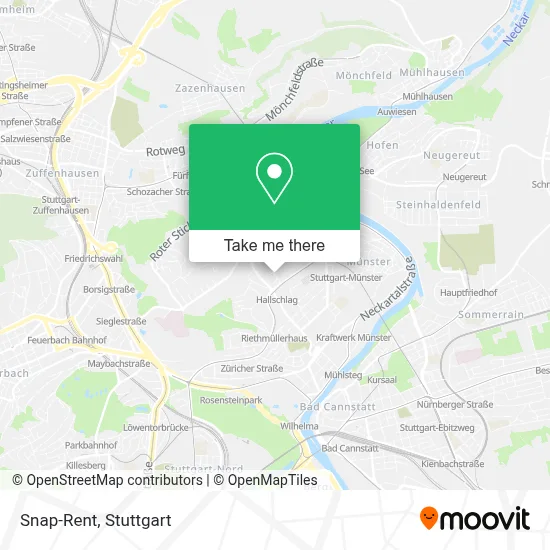 Snap-Rent map