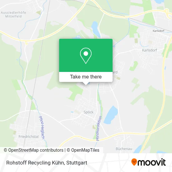 Rohstoff Recycling Kühn map