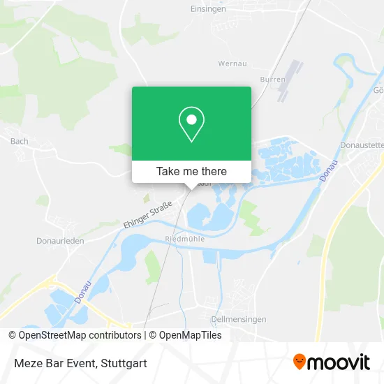 Meze Bar Event map