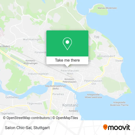 Salon Chic-Sal map
