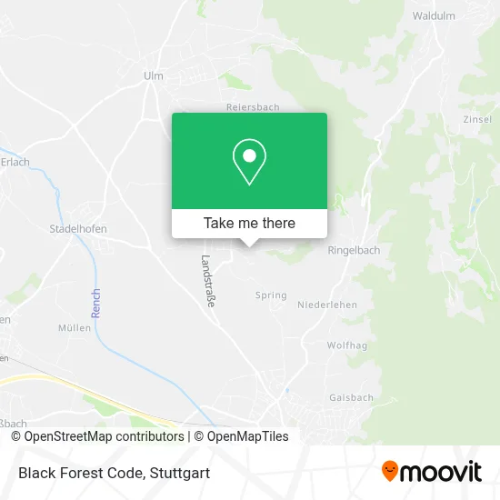 Black Forest Code map