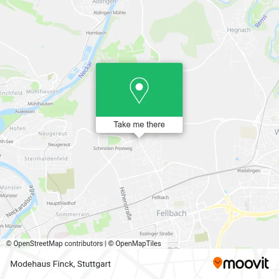 Modehaus Finck map