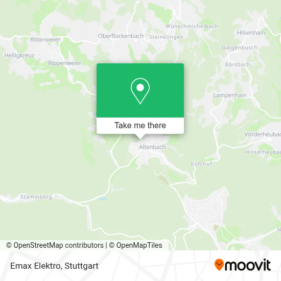 Emax Elektro map