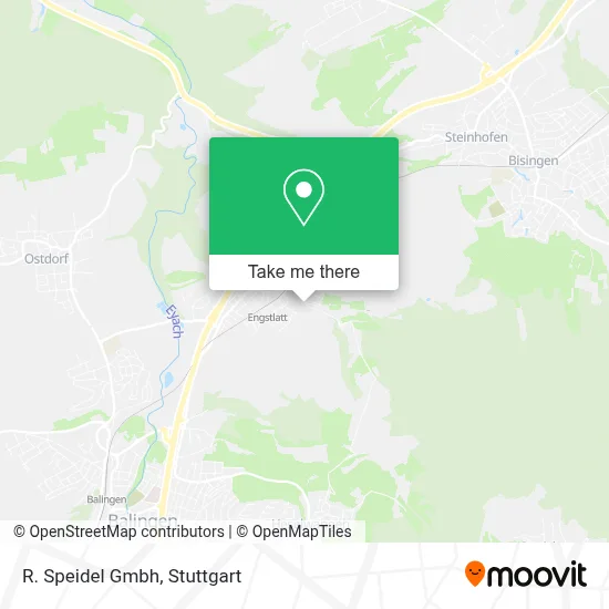 R. Speidel Gmbh map