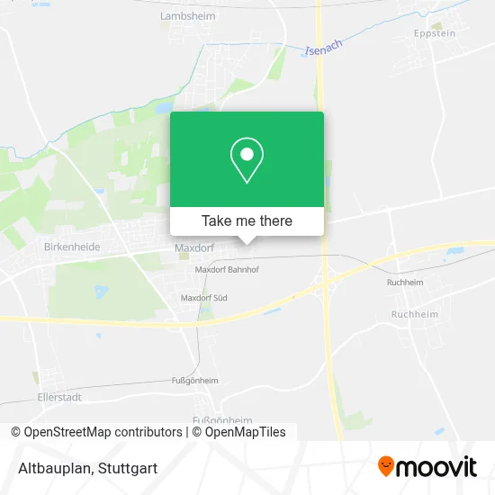 Altbauplan map