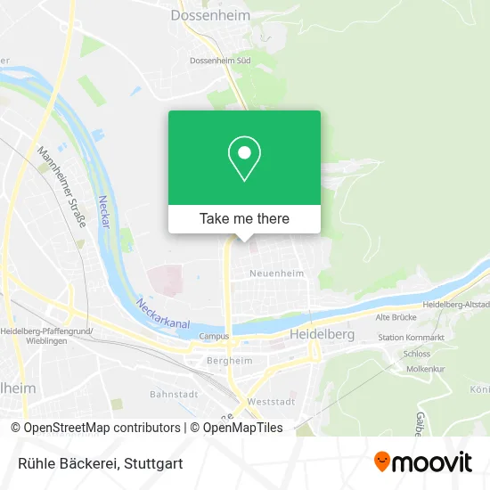 Rühle Bäckerei map