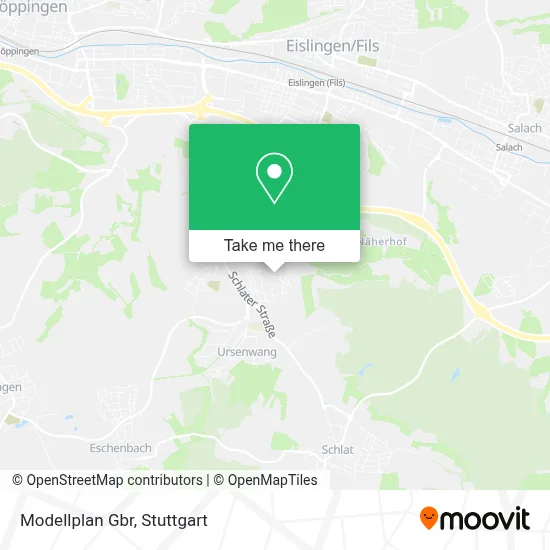 Modellplan Gbr map