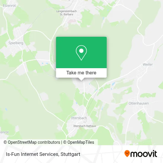 Is-Fun Internet Services map
