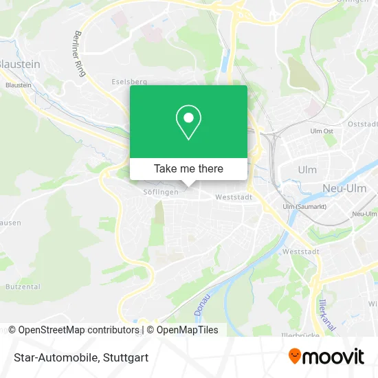 Star-Automobile map