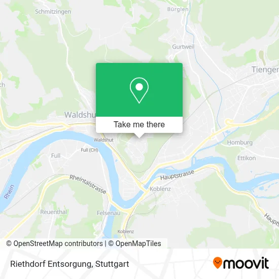 Riethdorf Entsorgung map