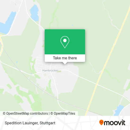 Spedition Lauinger map